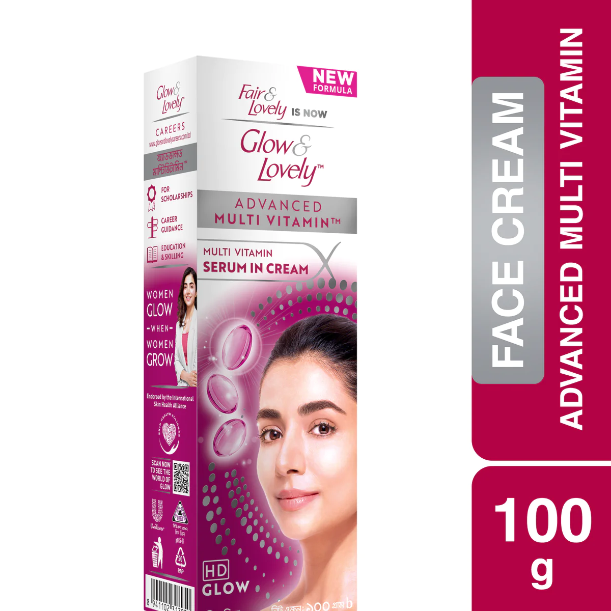 GLOW & LOVELY FACE CREAM ADVANCED MULTIVITAMIN 100G
