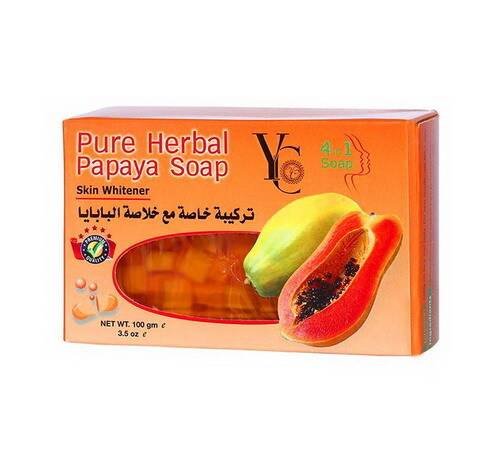 YC Papaya 4 In 1 Soap 100gm