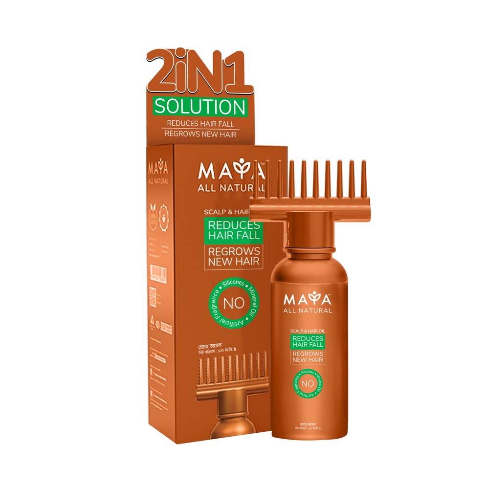 Maya All Natural Scalp & Hair Oil 100ml