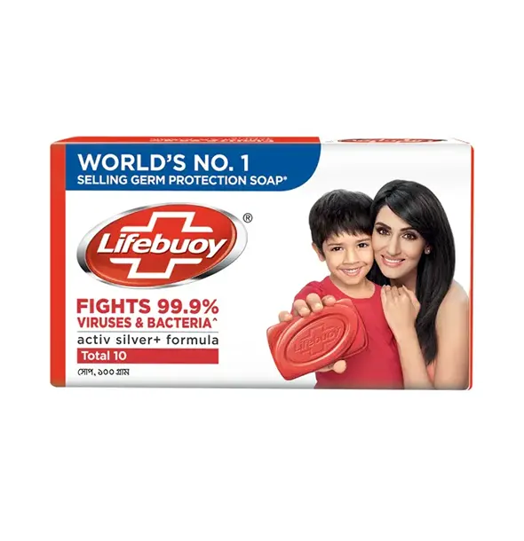 Lifebuoy Total 10 Soap Bar  100 gm