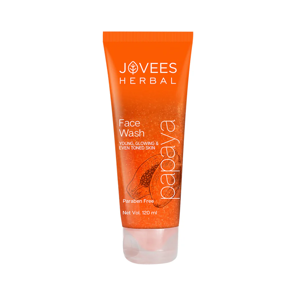 Jovees Papaya Face Wash | Brightens & Hydrates | Reduces Pigmentation