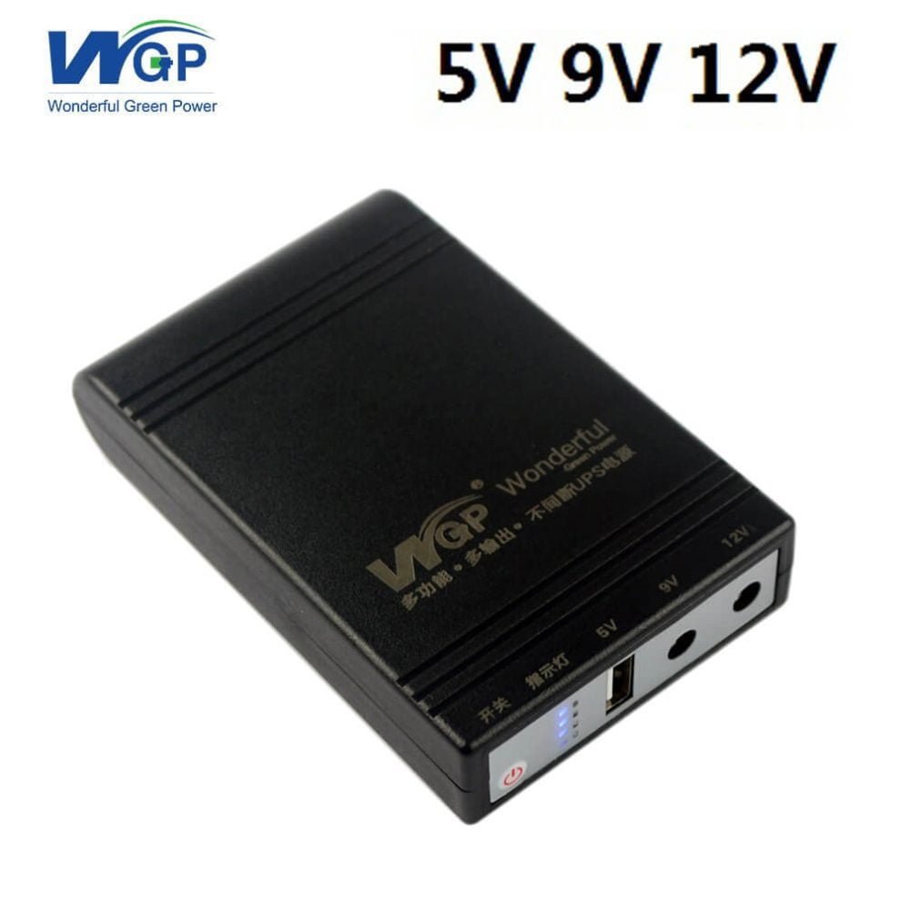 WGP mini UPS 5/9/12V (8,800mAh)- 1 Year Warranty